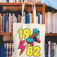 1982 Retro Raised In The 80s Old School Nostalgia Vibes Canvas Tote Bag