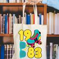 1983 Retro Raised In The 80s Old School Nostalgia Vibes Canvas Tote Bag