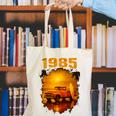 1985 Vintage Sunset Surf Truck Retro Beach Nostalgia Canvas Tote Bag