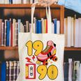 1990 Retro Raised On 90s Music Old School Nostalgia Punk Canvas Tote Bag 1990 Retro Raised On 90s Music Old School Nostalgia Punk Canvas Tote Bag