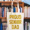 2018 Senior Dad High School Graduation Party SEN18RShirt Canvas Tote Bag