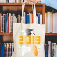2019 High School Graduation Shirt Gamer Graduate Canvas Tote Bag