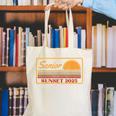 2025 Graduation Highschool Senior Sunset Canvas Tote Bag