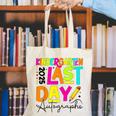 2025 Last Day Of School Autograph Kindergarten Graduation Canvas Tote Bag