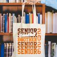 2026 Basketball Senior Brother Graduation Matching Family Canvas Tote Bag