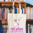 3rd Grade Graduation Unicorn End Of Year Third Canvas Tote Bag