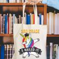 3RD GRADE NAILED IT UNICORN DABBING GRADUATION T-SHIRT Canvas Tote Bag