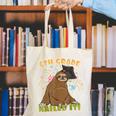 6th Grade Graduation Sloth Nailed It Class Of 2025 Canvas Tote Bag
