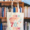 This Is My 70s Costume Vintage Style Nostalgia 1970s Retro Canvas Tote Bag