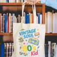 80’s Kid Nostalgia Retro Music Lover Retro 1980s Throwback Canvas Tote Bag