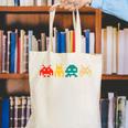 80s Video Game Nostalgia Retro Vintage Arcade Novelty Canvas Tote Bag