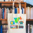 80's Vintage Cassette Tape Nostalgia Mixtape Era 1980s Retro Canvas Tote Bag