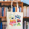 80's Vintage Cassette Tape Nostalgia Mixtape Era 1980s Retro Premium Tri-Blend Canvas Tote Bag