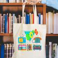 80's Vintage Cassette Tape Nostalgia Mixtape Era 1980s Retro Canvas Tote Bag