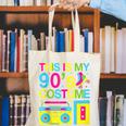 This Is My 90's Costume Retro 1990s Style Cassette Nostalgia Canvas Tote Bag