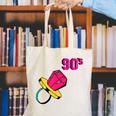 90’s Ring Retro Nostalgia Colorful Throwback Canvas Tote Bag