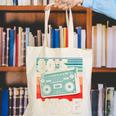 90's Vibe Vintage Style Cassette Tape Nostalgia 1990s Party Canvas Tote Bag 90's Vibe Vintage Style Cassette Tape Nostalgia 1990s Party Canvas Tote Bag
