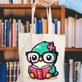 Adorable Book Lover Humming Bird With Reading Glasses Cute Canvas Tote Bag Adorable Book Lover Humming Bird With Reading Glasses Cute Canvas Tote Bag
