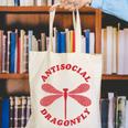 Antisocial Dragonfly Introvert Humor Nature Insect Graphic Canvas Tote Bag Antisocial Dragonfly Introvert Humor Nature Insect Graphic Canvas Tote Bag