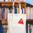 Antisocial Keep Away Sarcastic Bad Attitude Introvert Canvas Tote Bag
