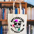 Antisocial Pit Bull Mom Pittie Introvert Dog Lover Pit Bull Canvas Tote Bag Antisocial Pit Bull Mom Pittie Introvert Dog Lover Pit Bull Canvas Tote Bag