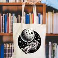 Astronaut Aesthetic Holding Moon Balloon Planets Introvert Canvas Tote Bag