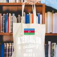 Azerbaijan Lover Saying Azeri Nostalgia Canvas Tote Bag