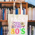 Back To The 80's Mixtape Era Nostalgia Retro 1980 80's Style Canvas Tote Bag
