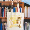 This Badass Has a Masters Degree College Graduation Canvas Tote Bag