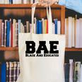 BAE And Educated Black History Month Graduation Canvas Tote Bag