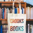 Ban Liars And Crooks Not History And Books Canvas Tote Bag