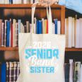 Band Senior Sister Class Of 2026 Senior Band Graduation Canvas Tote Bag