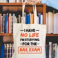 Bar Exam Tee Shirt Law School Graduation Canvas Tote Bag