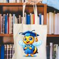 Bee Graduation Cute Kindergarten Elementary High School Canvas Tote Bag