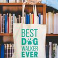 Best Dog Walker Ever Graduation New Shirt Dog Lover Canvas Tote Bag
