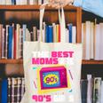 The Best Moms Are 90s Girls 90s Aesthetic Mom Nostalgia Canvas Tote Bag The Best Moms Are 90s Girls 90s Aesthetic Mom Nostalgia Canvas Tote Bag