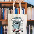 This Is My Book Character Costume Reading Book Lover Canvas Tote Bag