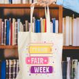 Book Fair Bookworm Library Its Book Fair Week Canvas Tote Bag
