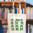 Book Leprechaun St Patrick's Day Library Librarian Reading Canvas Tote Bag Book Leprechaun St Patrick's Day Library Librarian Reading Canvas Tote Bag