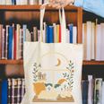 Book Lover Moonlight Reading Scene Night Canvas Tote Bag Book Lover Moonlight Reading Scene Night Canvas Tote Bag