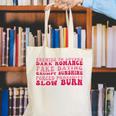 Bookish Romance Tropes Book Club Reader Spicy Book Lover Canvas Tote Bag