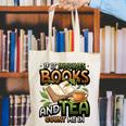 Bookworm If It Involves Books And Tea Lover Reading Premium Tri-Blend Canvas Tote Bag