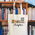 Bookworm Woman Reading Fiction Novels Library Book Store Canvas Tote Bag