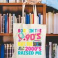 Born In The 90's But The 2000's Raised Me Y2K Nostalgia Canvas Tote Bag Born In The 90's But The 2000's Raised Me Y2K Nostalgia Canvas Tote Bag