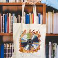 Buffering Glitched CD On Fire 2000s Nostalgia Canvas Tote Bag