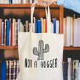 Cactus Not A Hugger Homebody Introvert Canvas Tote Bag Cactus Not A Hugger Homebody Introvert Canvas Tote Bag