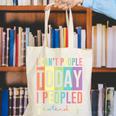 I Can't People Today I Peopled Yesterday Introvert Life Canvas Tote Bag I Can't People Today I Peopled Yesterday Introvert Life Canvas Tote Bag