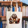 Cat Lover I'd Rather Be Home With My Cats Introvert Cozy Canvas Tote Bag