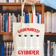 Chemistry Science Joke Graduated Cylinder Graduation T-Shirt Canvas Tote Bag