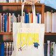 I Chose The Psycho Path Psychology Major Graduation Canvas Tote Bag
